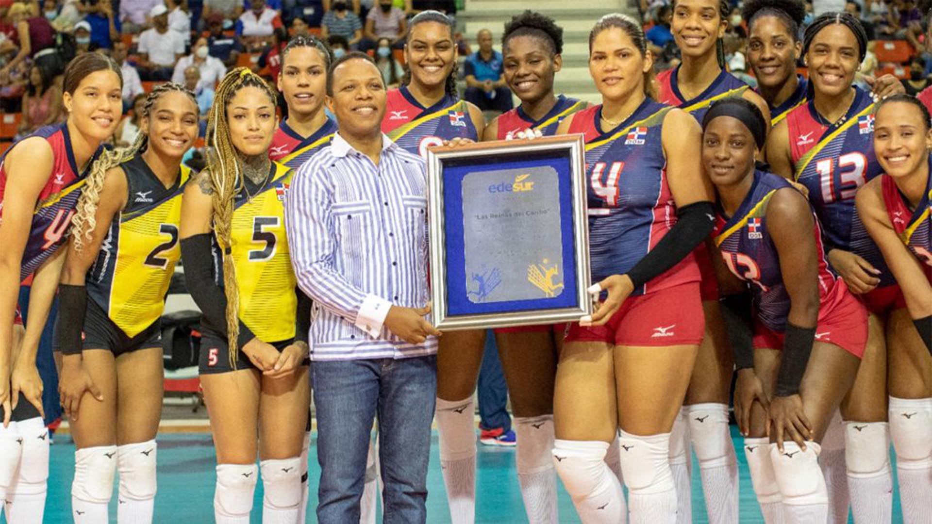 Dedican partido de vóleibol entre República Dominicana y Puerto Rico al director general de Edesur Dominicana