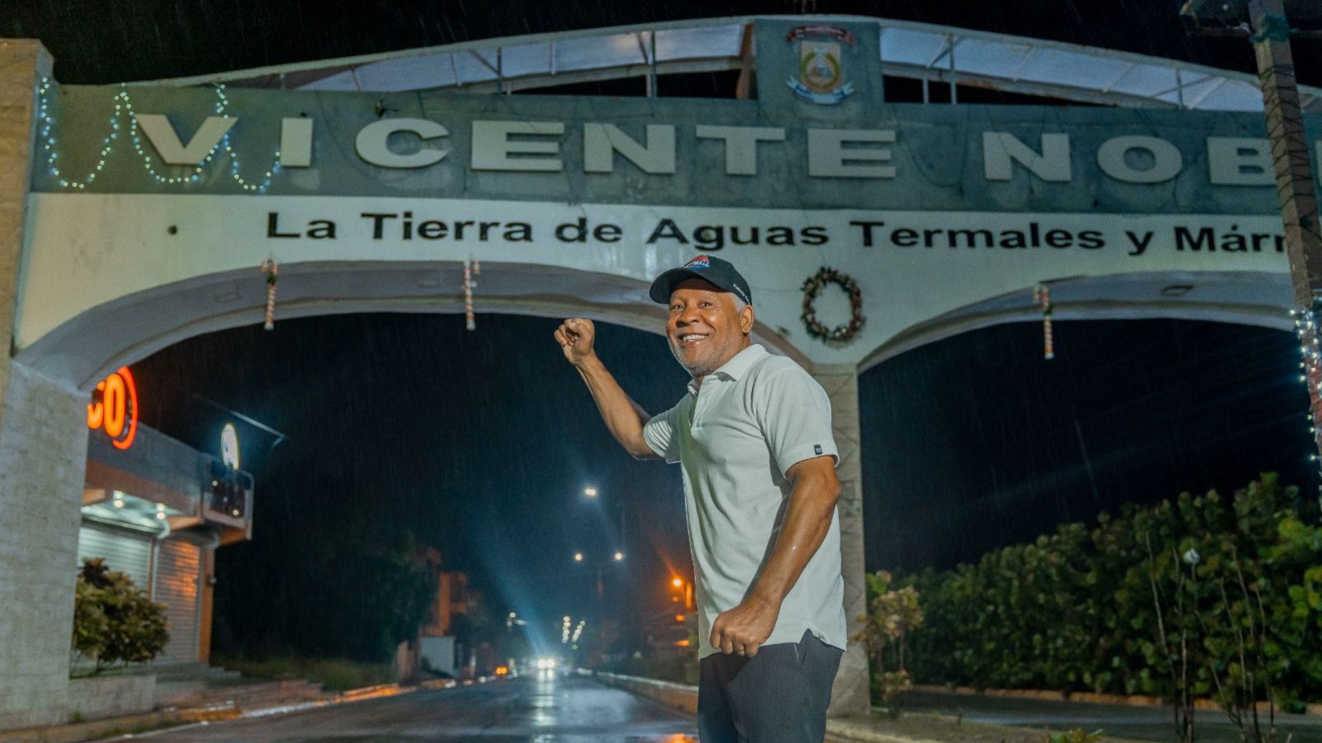 Edesur ilumina tramos de las carreteras Canoa y Vicente Noble, en Barahona