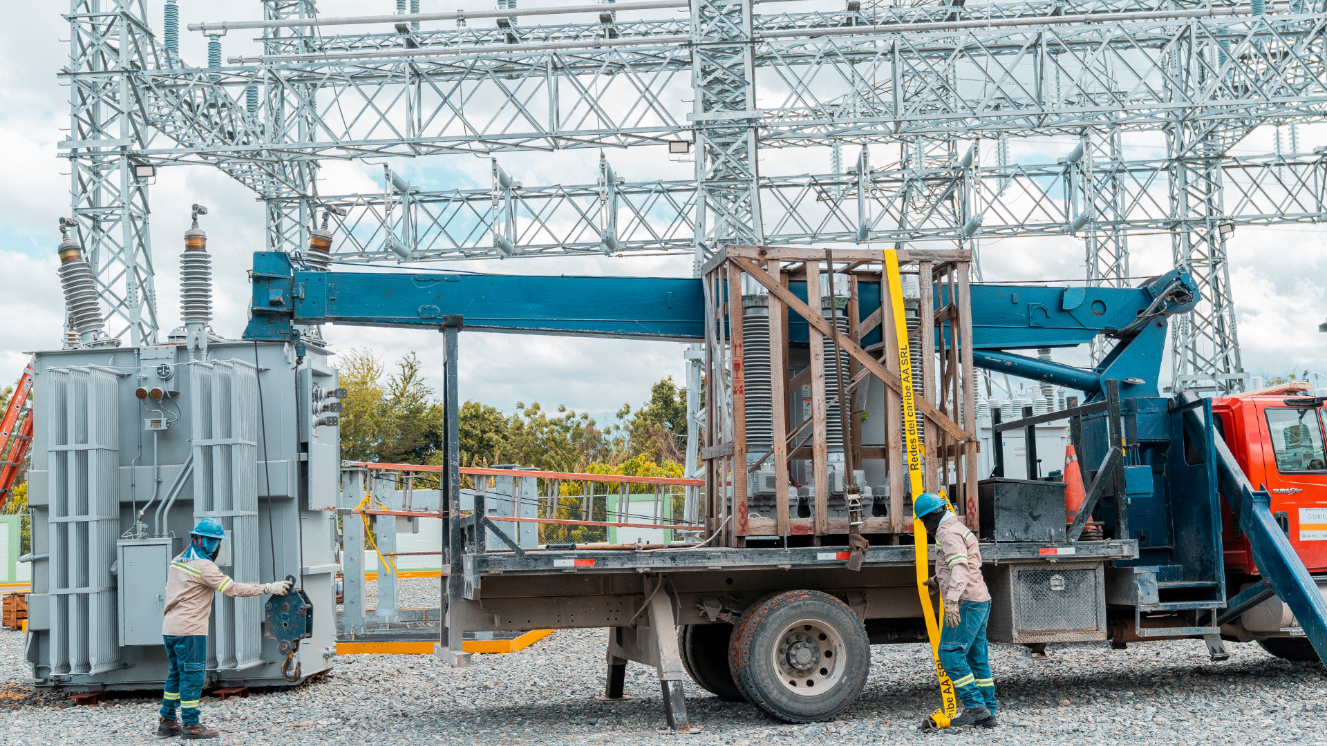 Edesur Dominicana construye un campo de distribución en subestación de Pedernales
