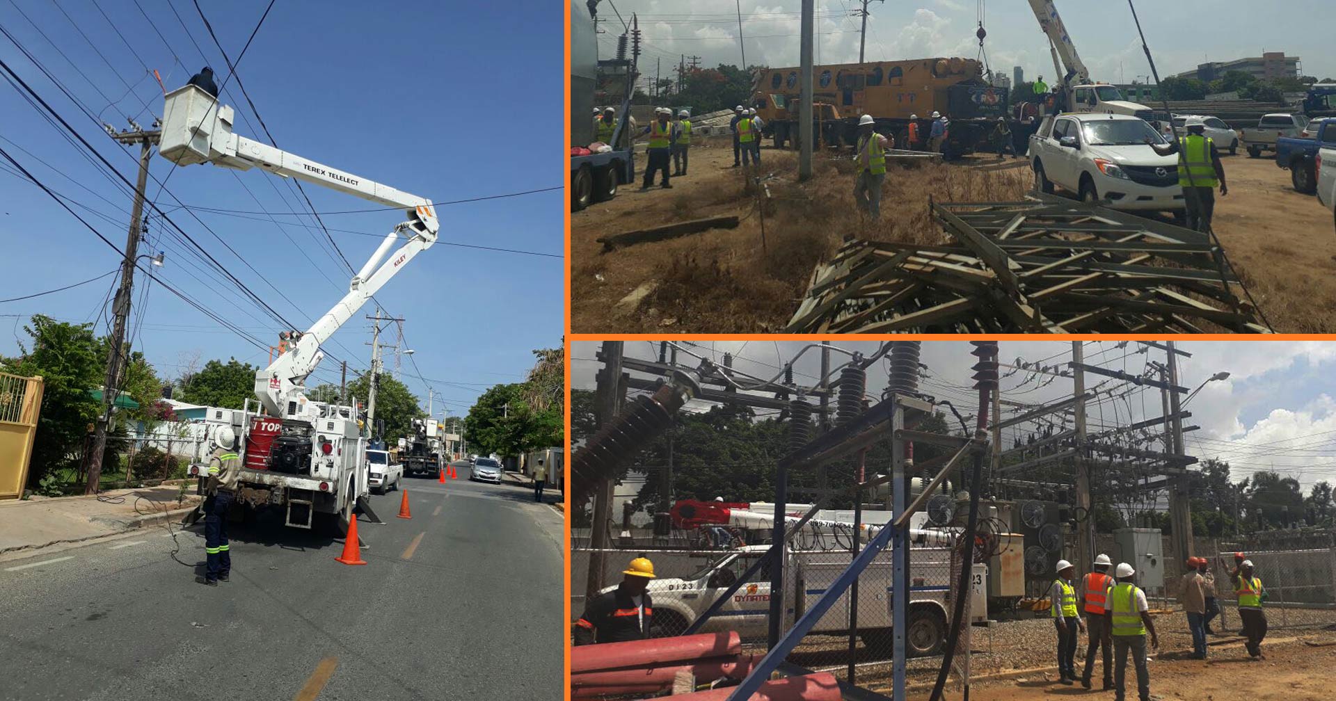 EDESUR busca solucionar fallas eléctricas  en Pedernales