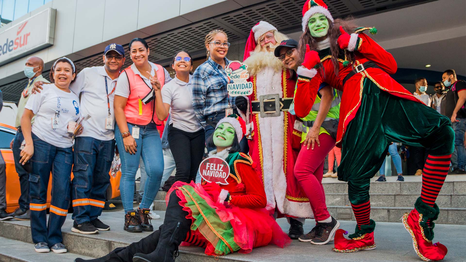 La energía de la Navidad se hace sentir en Edesur