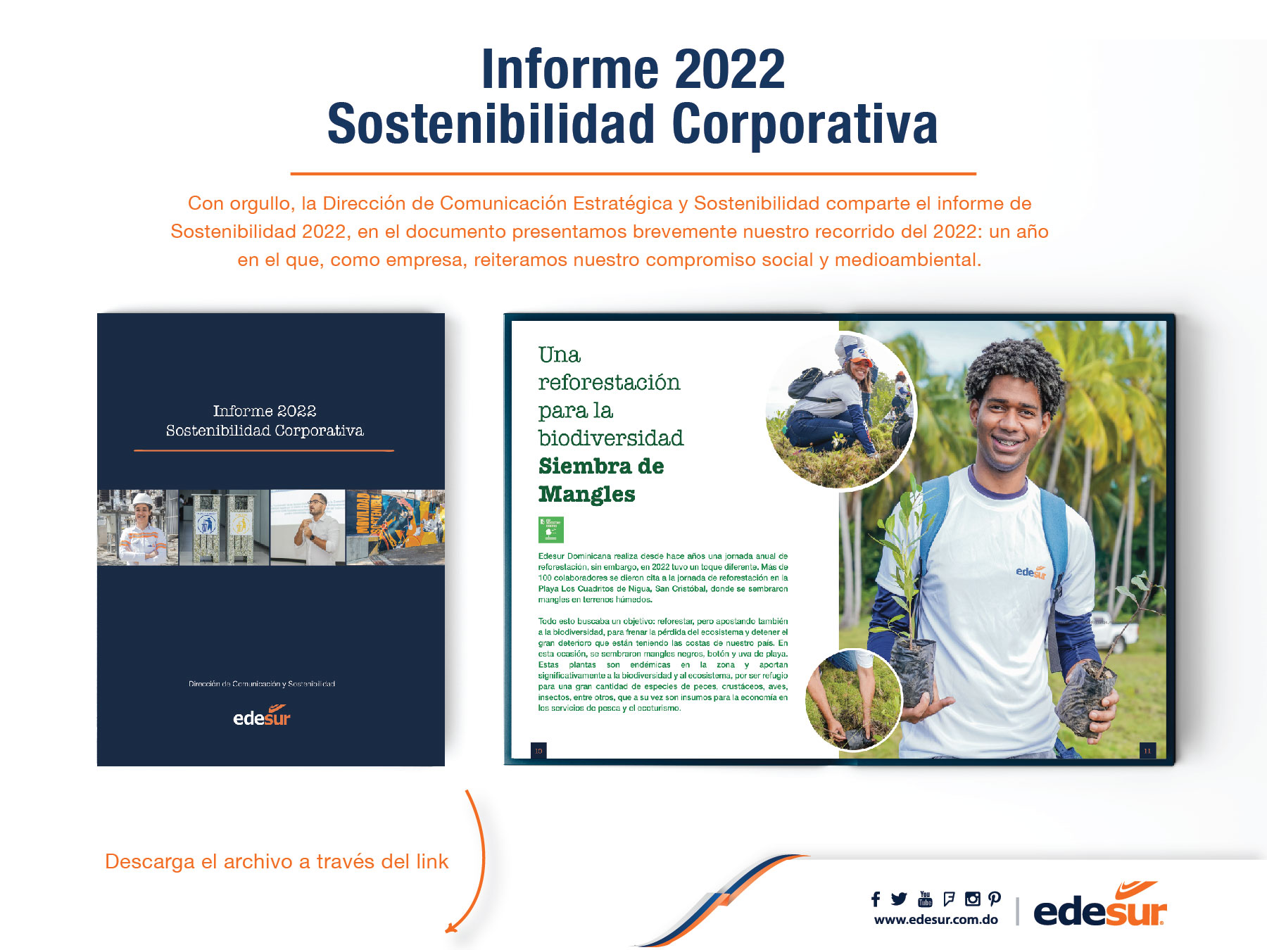 Informe de Sostenibilidad Corporativa 2022 de Edesur Dominicana